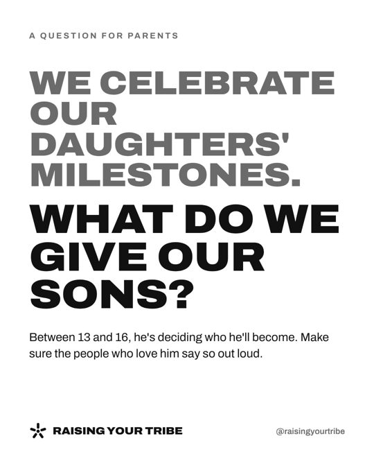 Post: What do we give our sons?